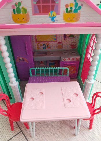 Beden Pastel Renkli Pembe Mini Oyun Evi Oyuncağı