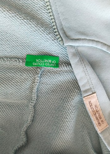 Kız Çocuk yesil Kapüşonlu Fermuarlı Ceket - Görsel 4