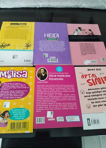 Çocuk Kitapları Seti: Heidi, Corto, Melisa ve Diğerleri