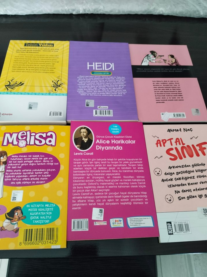 Çocuk Kitapları Seti: Heidi, Corto, Melisa ve Diğerleri - Görsel 2
