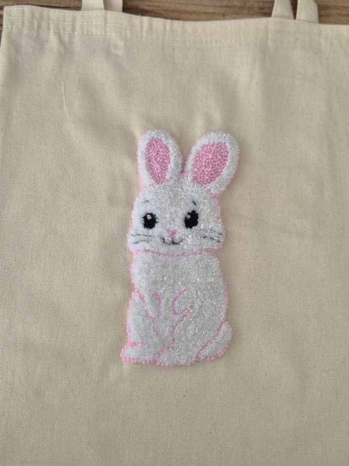 El Yapımı Bez Çanta - Bunny - Görsel 3