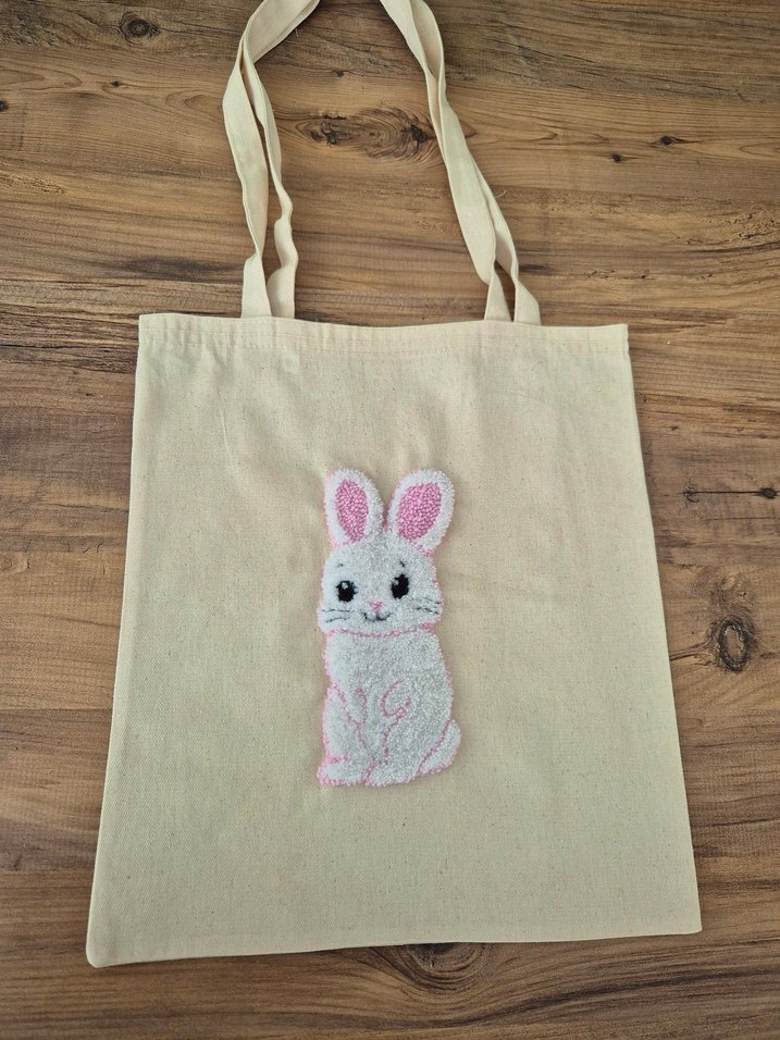 El Yapımı Bez Çanta - Bunny - Görsel 2