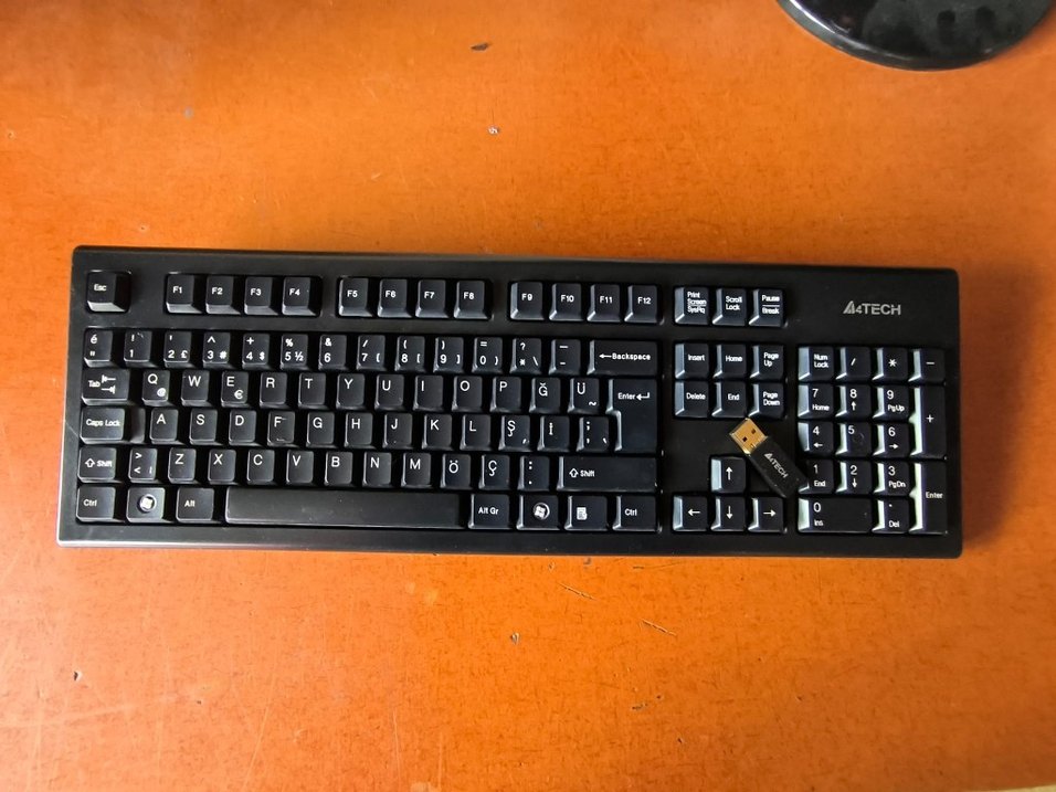 A4 Tech GK-85 Kablosuz Q Klavye - Görsel 5