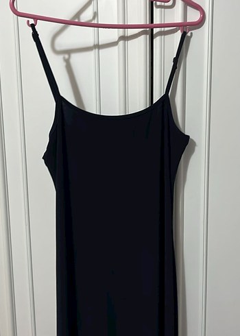 Lacivert  Uzun Elbise - Görsel 3