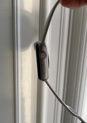 Beyaz Akıllı Saat 45 mm Ekran - Görsel 3