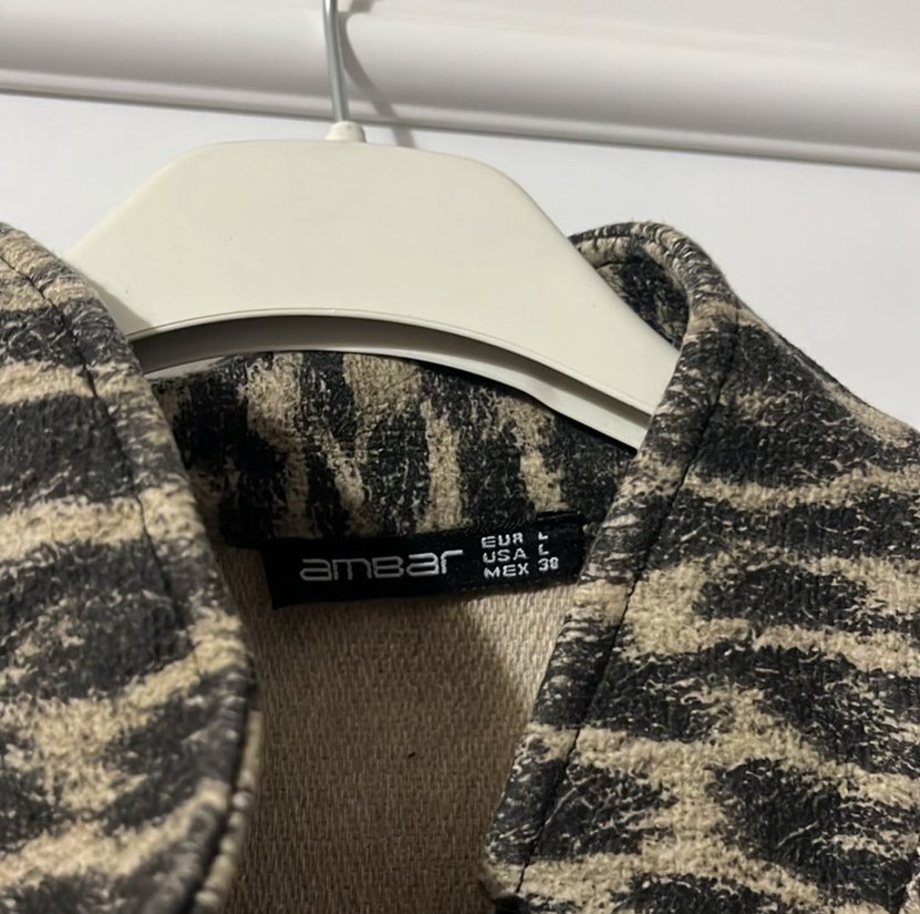 Leopar Desenli Bomber Ceket - Görsel 2