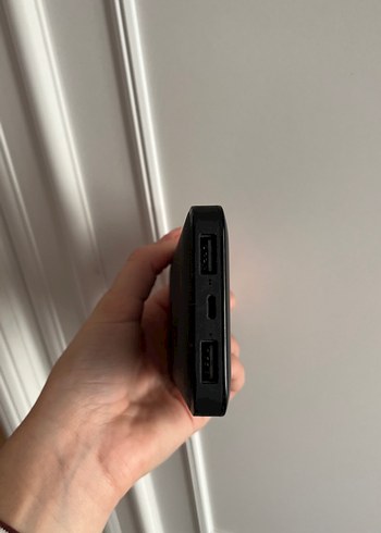 Siyah Taşınabilir Power Bank %100 Gösterge - Görsel 4