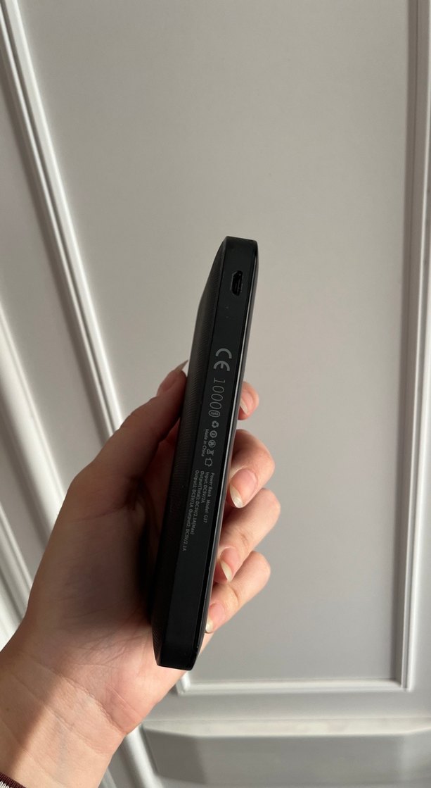 Siyah Taşınabilir Power Bank %100 Gösterge - Görsel 3