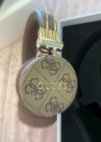 Guess Kablosuz Kahverengi Kulaklık - Görsel 6