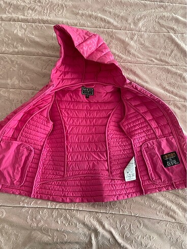 Guess çocuk pembe mont - Görsel 6
