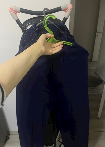 universal Beden mavi Renk Simli triko takım