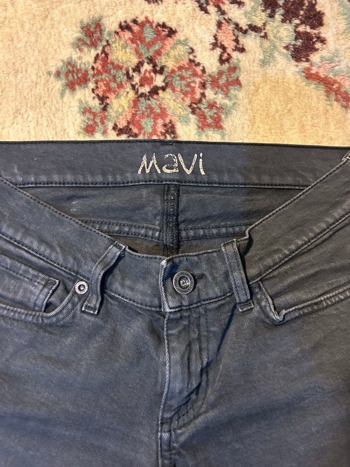 Koyu Gri Denim Jean Pantolon — görsel 5/6