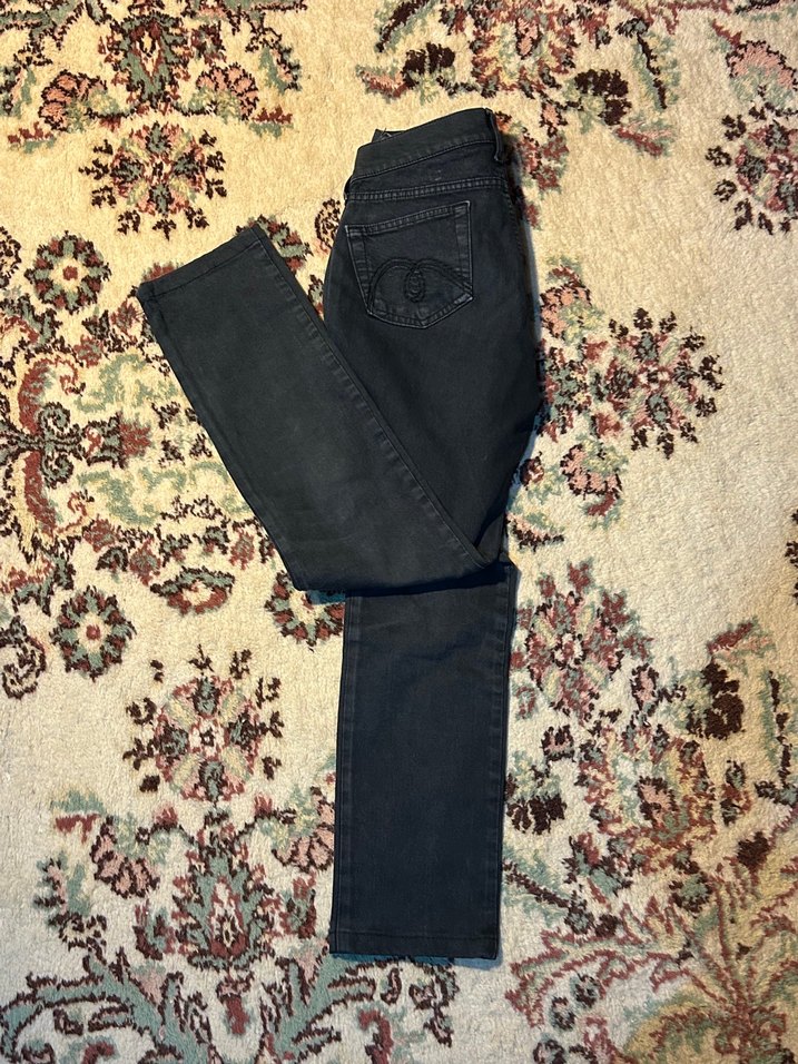Koyu Gri Denim Jean Pantolon — görsel 4/6