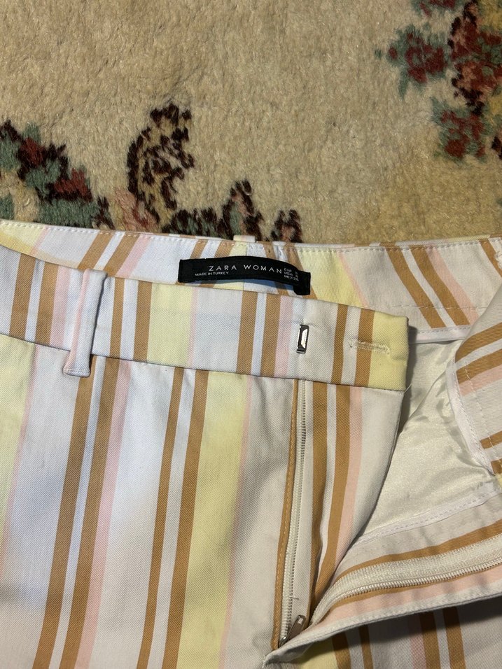Pastel Çizgili Rahat Pantolon — görsel 2/3