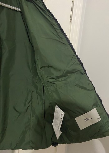 Yeşil Fermuarlı LTB Marka Kadın Mont - Görsel 5