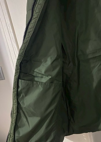 Yeşil Fermuarlı LTB Marka Kadın Mont - Görsel 4