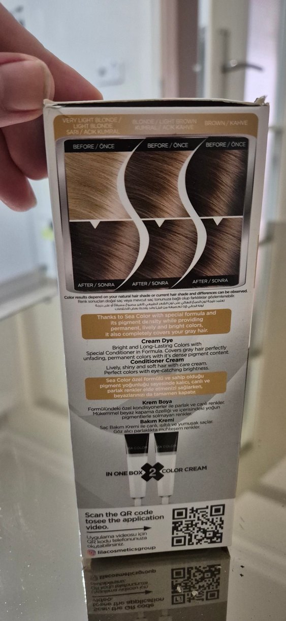 Sea Color Kalıcı Saç Boyası - Görsel 2