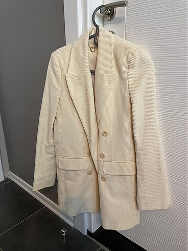 Açık renk blazer ceket