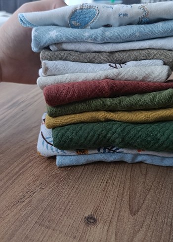 12 adet yakalı bebek önlüğü - Görsel 13