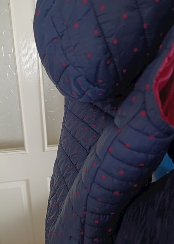 Kız Çocuk Lacivert Fermuarlı Yelek - Görsel 3