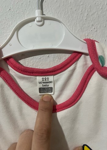 Beyaz Desenli Bebek Uyku Tulumu 1 yaş - Görsel 2