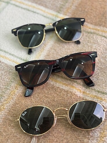 Rayban güneş gözlüğü (üçlü satıyorum tek tek sormayınız)