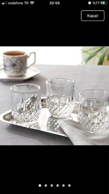 Kahve yanı