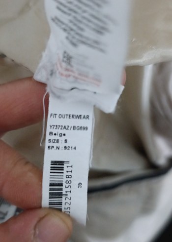 Erkek Beyaz Gri Fermuarlı Yelek - Görsel 4