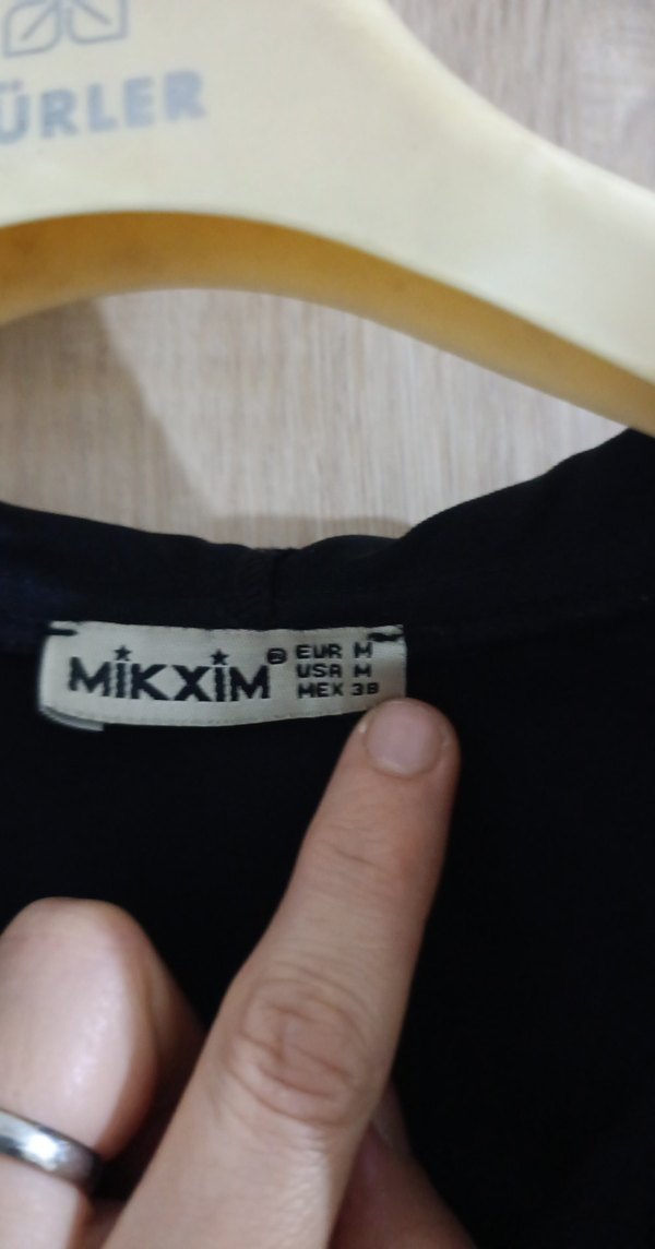 Kapüşonlu Düğmeli Uzun siyah Kadın Ceket - Görsel 4