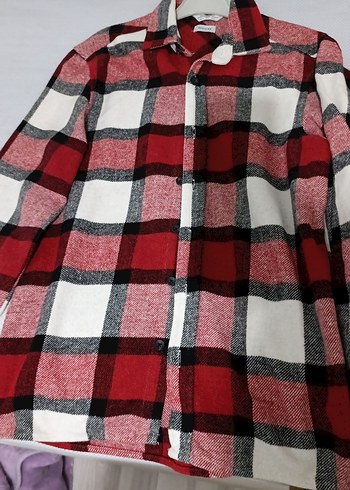 Düğmeli, Kareli, Dar Kesim Erkek Gömlek - Görsel 6