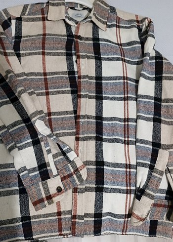 Düğmeli, Kareli, Dar Kesim Erkek Gömlek - Görsel 7