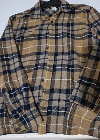 Düğmeli, Kareli, Dar Kesim Erkek Gömlek - Görsel 5