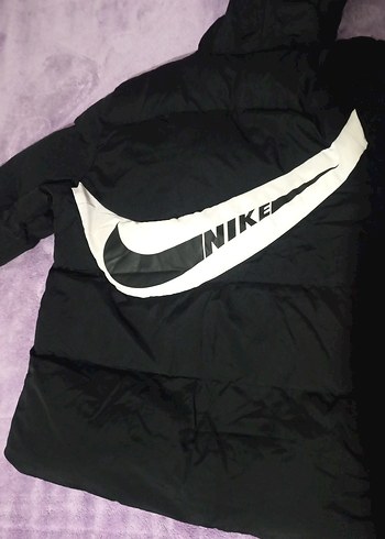 Nike Siyah Erkek Midi Mont - Görsel 3