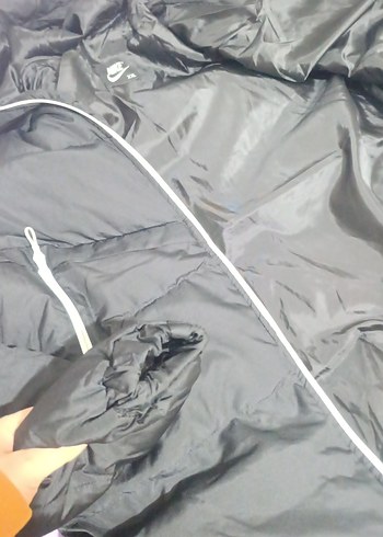 Nike Siyah Erkek Midi Mont - Görsel 6