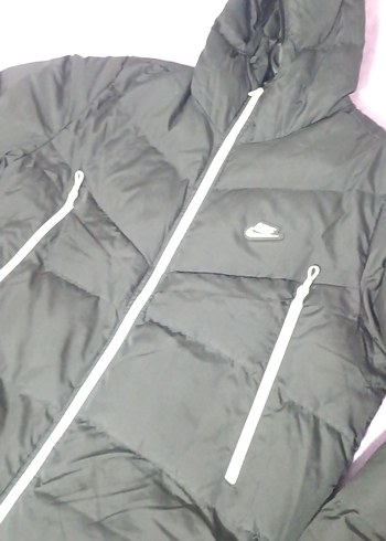 Nike Siyah Erkek Midi Mont - Görsel 2