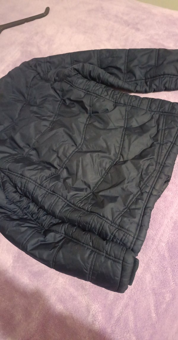 erkek Gri Fermuarlı Kış Montu - Görsel 2