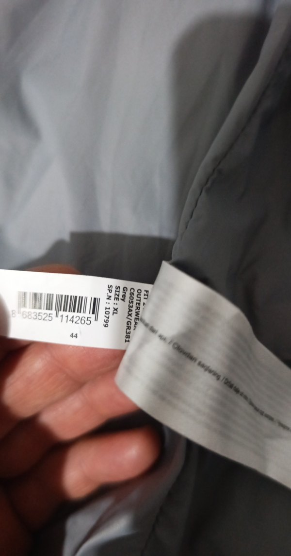 Gri Kapüşonlu Fermuarlı Erkek Yelek - Görsel 4