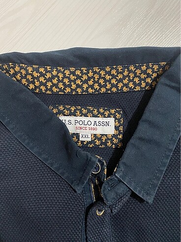 U.S Polo Assn. Lacivert uzun kollu