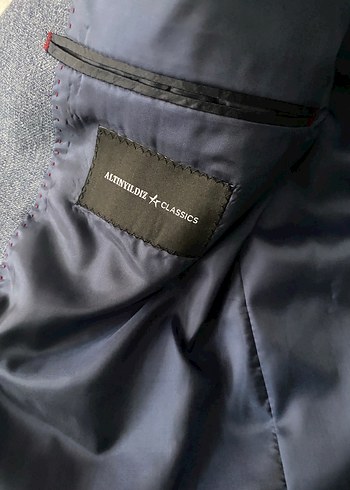 Gri Erkek Ofis Takım Elbise Ceket - Görsel 3