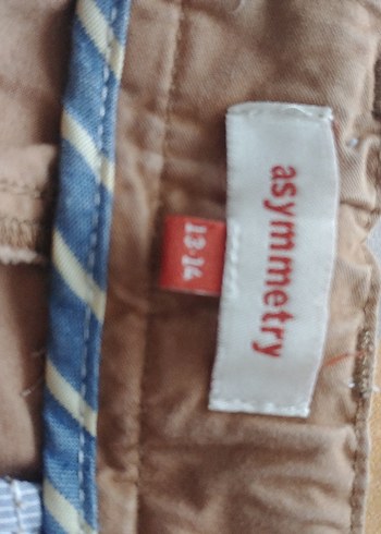 13-14 Yaş Beden Bej 14 yaş Erkek Regular Fit Pantolon