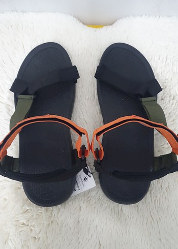 Erkek Çok Renkli Spor Sandalet Velcro - Görsel 5