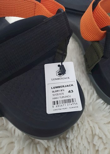 Erkek Çok Renkli Spor Sandalet Velcro - Görsel 8