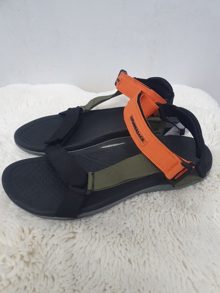 Erkek Çok Renkli Spor Sandalet Velcro - Görsel 3