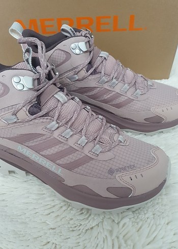 37 Beden Bej Gri Yüksek Topuklu Merrell Spor Ayakkabı