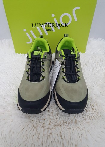 Lumberjack Erkek Çocuk Haki Sneaker Velcro