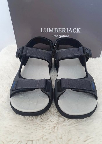 Lumberjack Gri Erkek Kayışlı Sandalet - Görsel 2