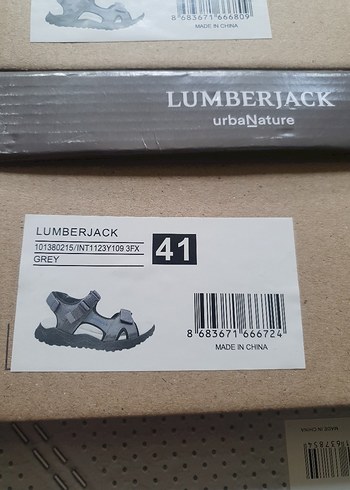 Lumberjack Gri Erkek Kayışlı Sandalet - Görsel 7
