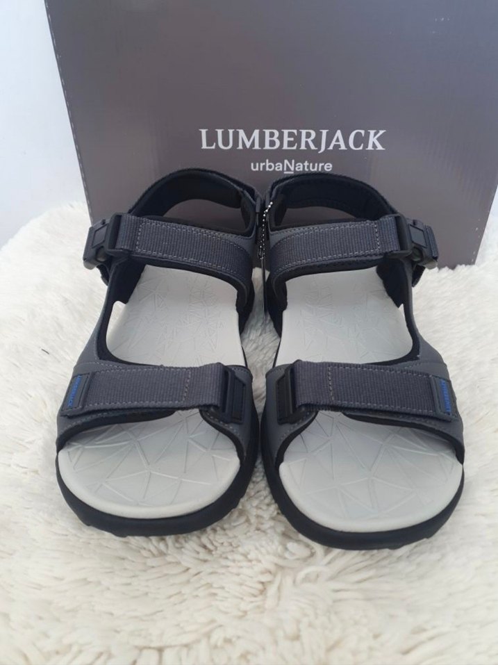 Lumberjack Gri Erkek Kayışlı Sandalet - Görsel 2