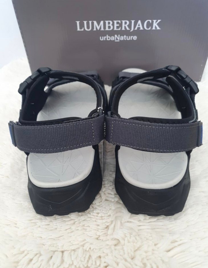 Lumberjack Gri Erkek Kayışlı Sandalet - Görsel 4