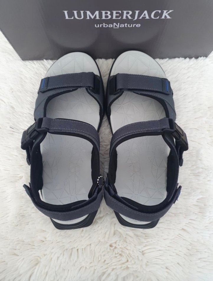 Lumberjack Gri Erkek Kayışlı Sandalet - Görsel 5